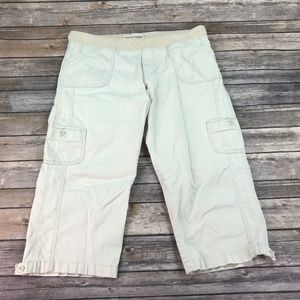 Sonoma Life+Syle Women Cargo Capri Pants Sz M O100